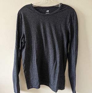 Dark grey jersey shirt